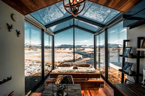 The Glass Cabin Glass Cabin Cabin In The Mountains Scenery Pharmakon