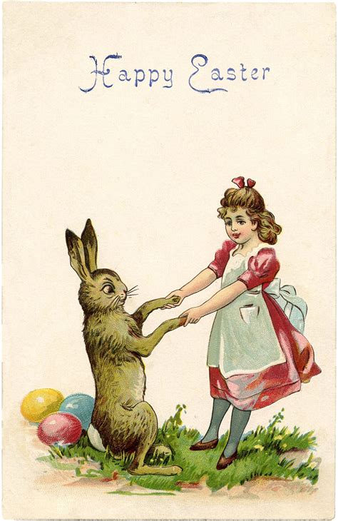 Free Vintage Easter Bunny Images Easter Images Free Easter Bunny