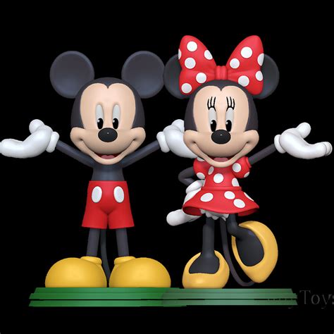Minnie Mouse 3d Model Ubicaciondepersonascdmxgobmx