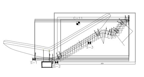 Escalator Design File Cadbull