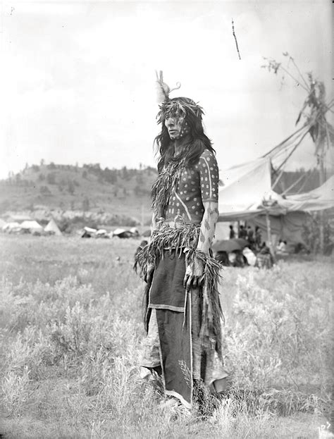a cheyenne man northern cheyenne indian reservation in montana early 1900s photo by ri