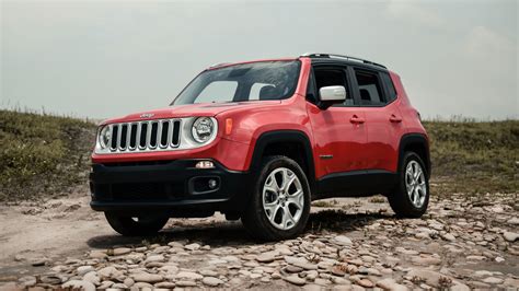 Wallpaper Id 11293 Jeep Renegade Jeep Car Suv Red Side View