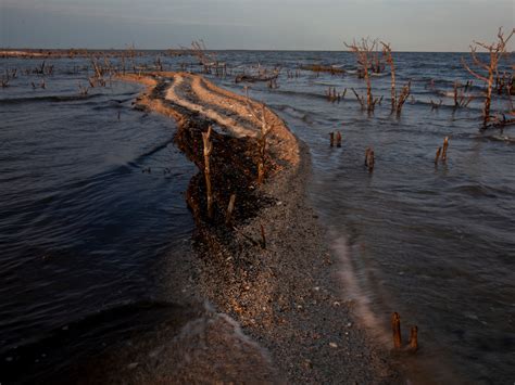 Where The Land Used To Be Photos Show Louisiana Coast 10 Years After