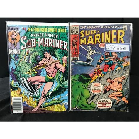 Lot Of Sub Mariner Comics Marvel Comics