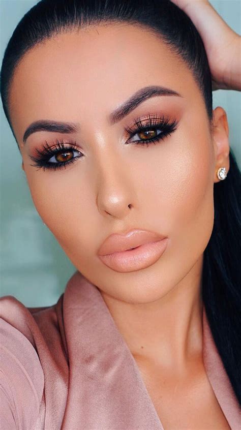 Glamorous Makeup Ideas For Any Occasion Glam Nude Lips My XXX Hot Girl