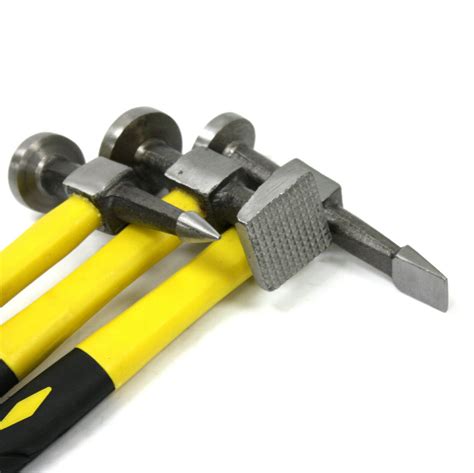 Garage Equipment And Tools Hilka 7pc Panel Beating Kit Body Repair Hammer