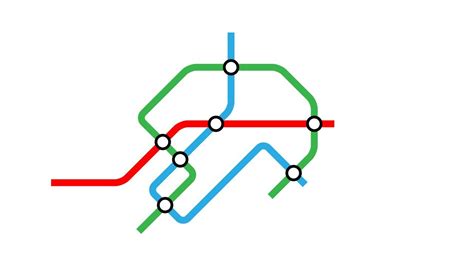Illustrator Tutorial Lines With Rounded Corners Metrosubway Map