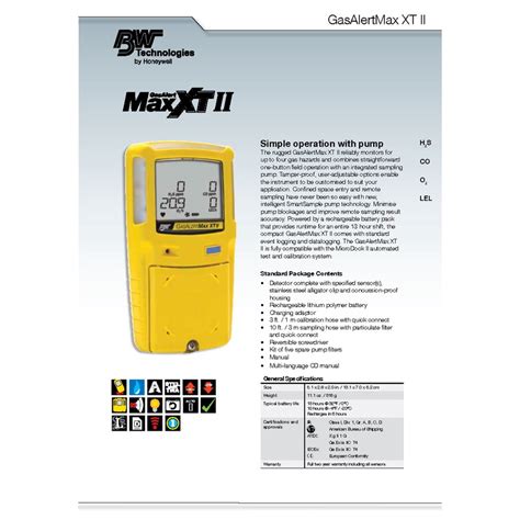 💥 Ready Stock 💥 Honeywell Bw Gasalert Max Xt Ii Gas Detector 💥free
