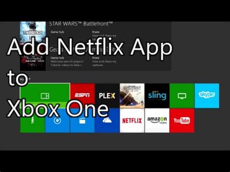 Lite launchers don't have such features but may open videos quickly. Xbox One Video #3 - Adding Apps like Netflix - YouTube