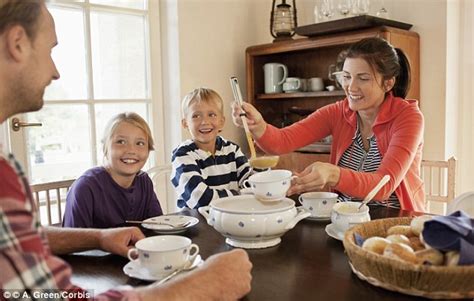 Nearly HALF of British families don't sit down for an ...