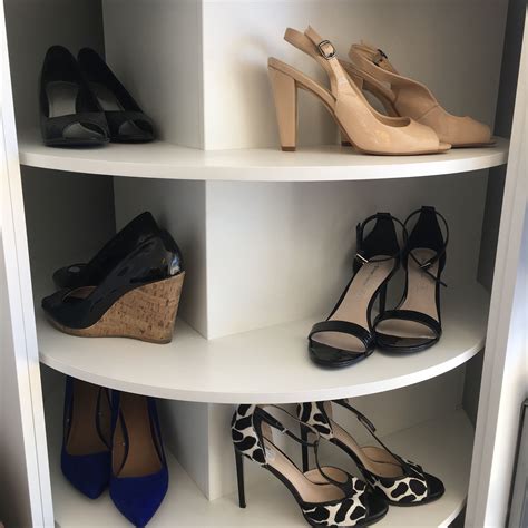 Check spelling or type a new query. Revolving shoe rack in white. Cabinetmakers Choice ...