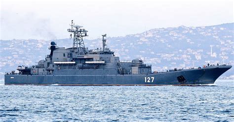 ropucha class large landing ships russia s amphibious assault craft daily star