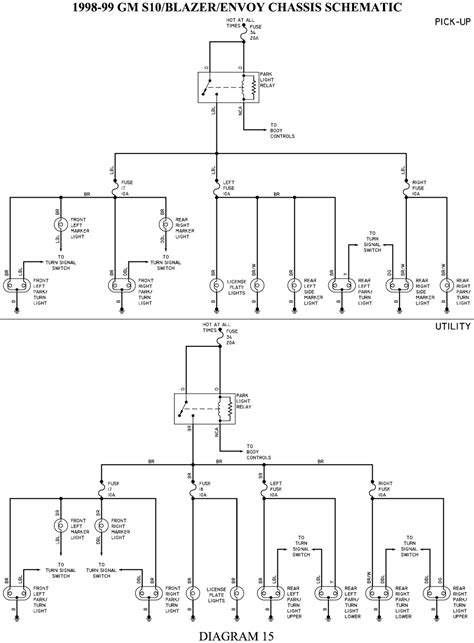 Chevy S10 Tail Light Wiring Diagram Circuit Diagram