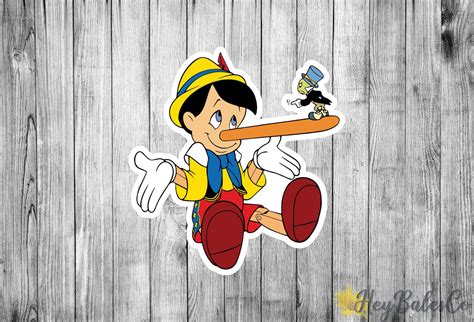 Disneys Pinocchio Inspired Character Stickers Planner Etsy