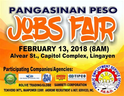 Work for foreigners in malaysia, jobs for english speakers, teacher jobs: Pangasinan PESO Mini Jobs Fair | The Official Website of ...