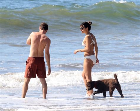Jordana Brewster And Mason Morfit Pack On The Pda On The Beach 30 Photos