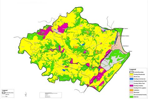 Land Use Map Showing Green Areas In Durban South Africa Source