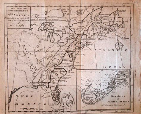 British Governments in North America Laid Down Agreeable ...