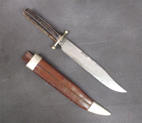 British Victorian Bowie Knife By J Rodgers And Son International