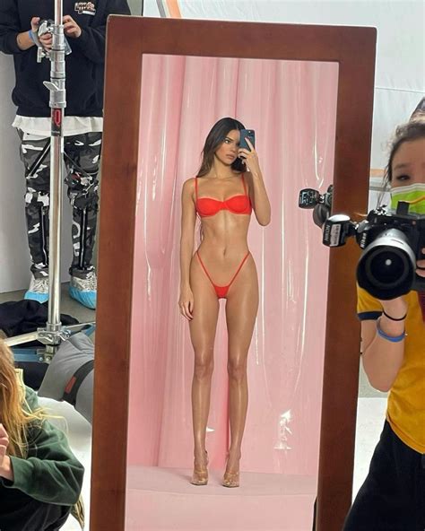 Kendall Jenner Causes A Stir In Micro Thong Valentines Day Pics