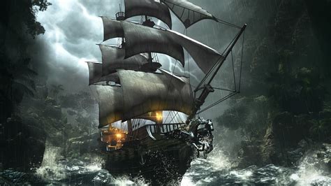 Ravens Cry Fantasy Action Adventure Rpg Pirate Ship