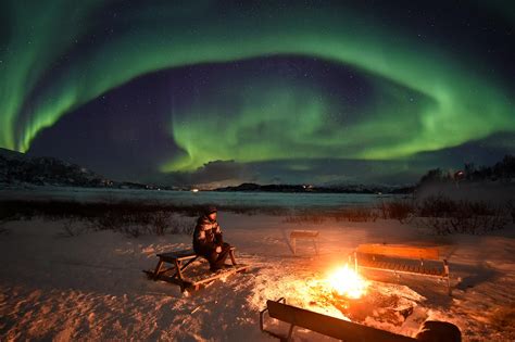 Breathtaking Northern Lights In Abisko National Park