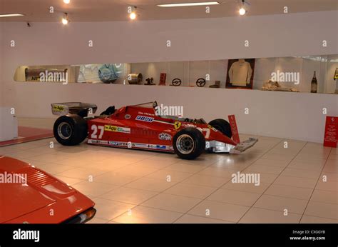 Ferrari Formula 1 Car 126 Ck Of 1981 Season Driven By Gilles Villeneuve