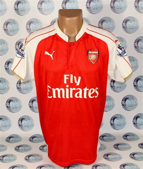Arsenal Home Football Shirt 2015 2016 Sponsored By Emirates