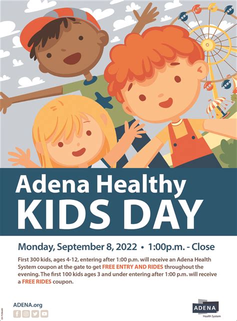 Adena Healthy Kids Day Adena Health System Chillicothe Oh