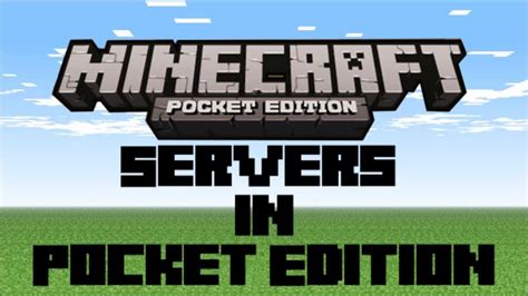 How To Make A Minecraft Pocket Edition Server Youtube