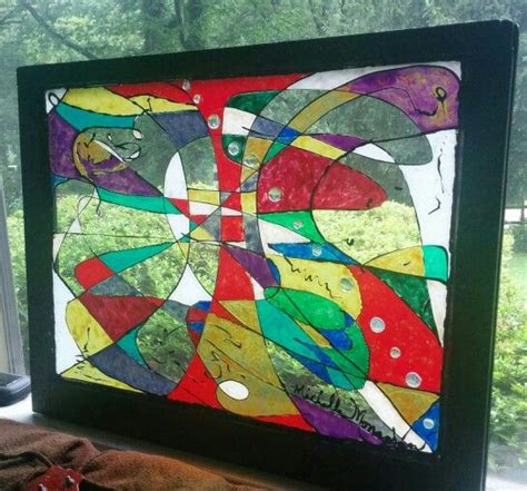 Acrylic Paint On Glass Painting Art Design Featured Art
