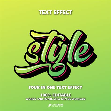 Downloading Abstract Dope Funky Vector Illustrator Text Effect