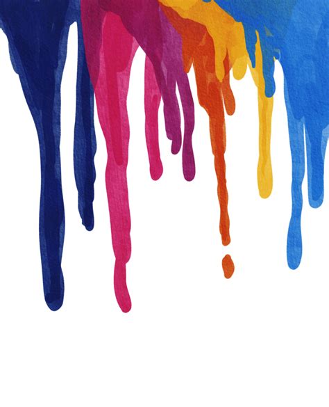 Watercolor Painted Drip 11215441 Png