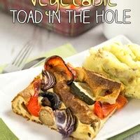 It is usually easiest to remove them from the baking dish as soon as they are out of the oven. Vegetable toad in the hole Recipe by Becca - CookEatShare
