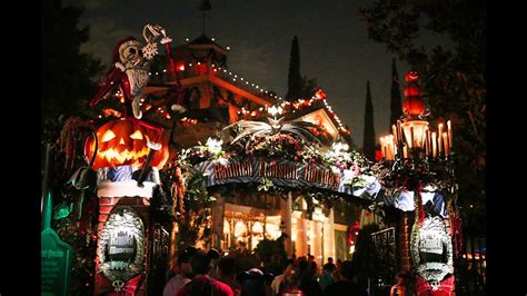 Haunted Mansion Holiday 2014 Full Ride And Queue Hd Pov Disneyland Resort California Youtube