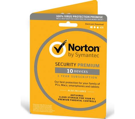 Includes premium family safety features so your kids can explore their connected world safely; NORTON Security 2016 - 10 device for 1 year Deals | PC World