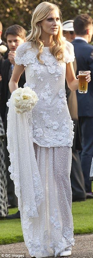 Marie claire is supported by its audience. Poppy Delevingne's Chanel wedding dress is spitting image ...