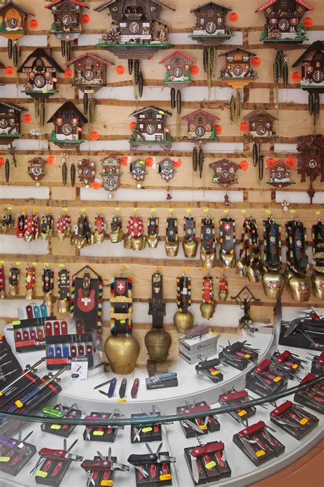 Although the swiss have a highly attuned sense of reciprocality and tend to eschew elaborate gifts, chocolate remains an appropriate option for most common occasions. Heidi shop, souvenirs and swiss gift | Shop windows ...