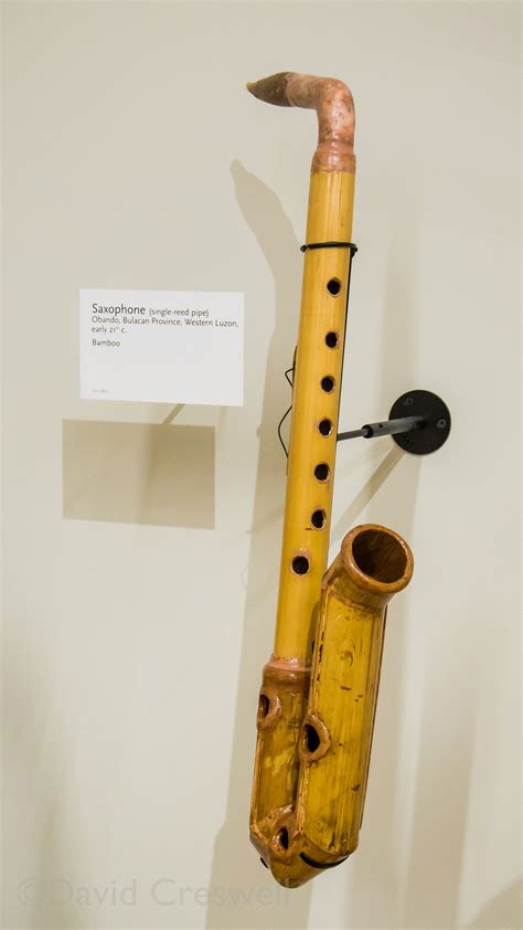 Bamboo Saxophone I Wonder Who Made This One The Bassic Sax Blog