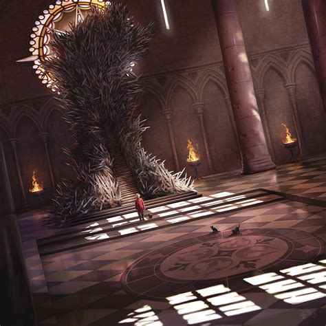 [NO SPOILERS] The actual iron throne according to GRRM | Rebrn.com