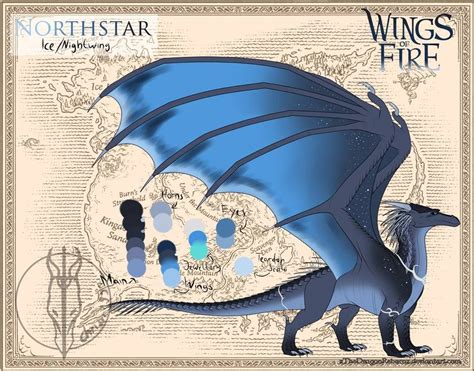 Wofnorthstar The Icenightwing By Chrissi1997 On Deviantart Wings Of
