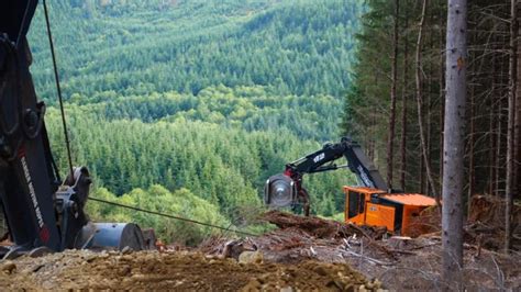 Winch Assisted Logging Boosts Safety On Steep Terrain Rayonier Stories