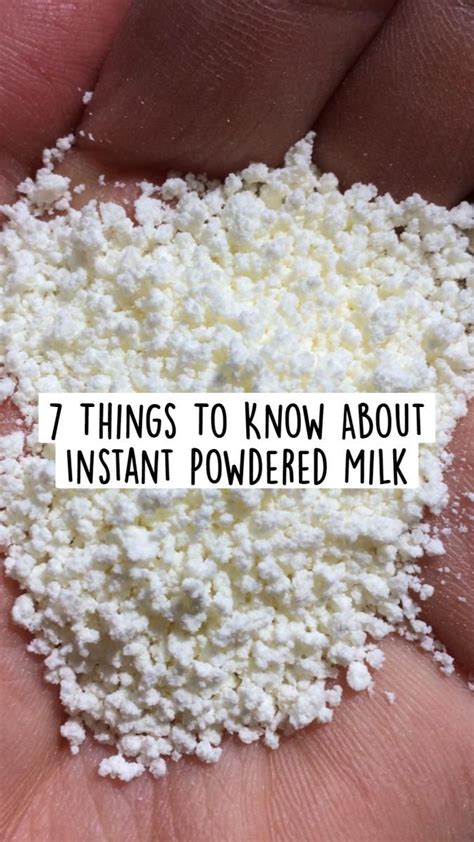 7 Things To Know About Instant Powdered Milk Emergency Food Kits