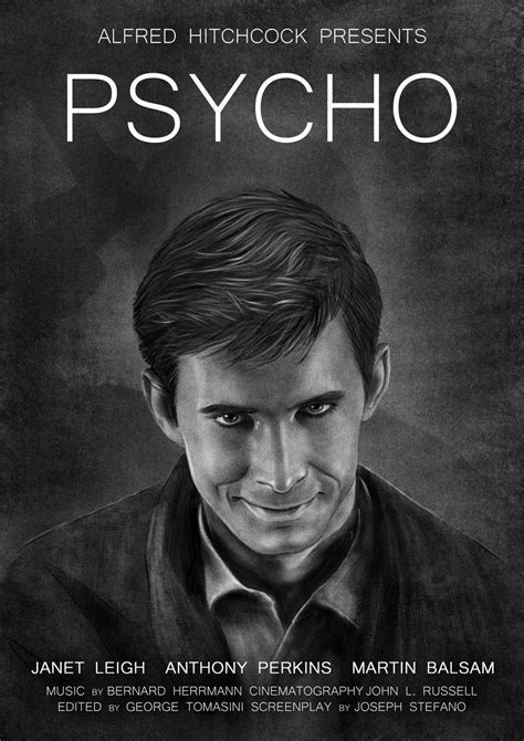 Psycho 1960 1000 X 1415 Classic Movie Posters Horror Movie
