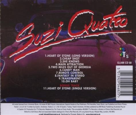 Classic Rock Covers Database Suzi Quatro Main Attraction
