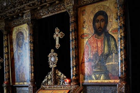 Antique Russian Icon Byzantine Icon Orthodox Russian Catholic