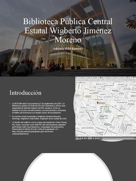 Biblioteca Pública Central Estatal Wigberto Jiménez Moreno Pdf