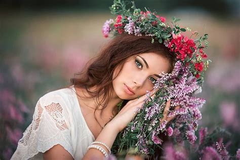 Marvelous Portraits Of Beautiful Russian Women By Sergey Shatskov Portrait Photography