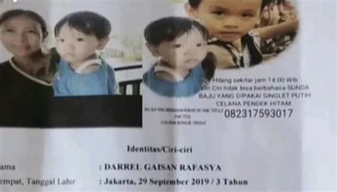 Bocah 3 Tahun Hilang Misterius Di Subang Sang Ayah Sempat Ada