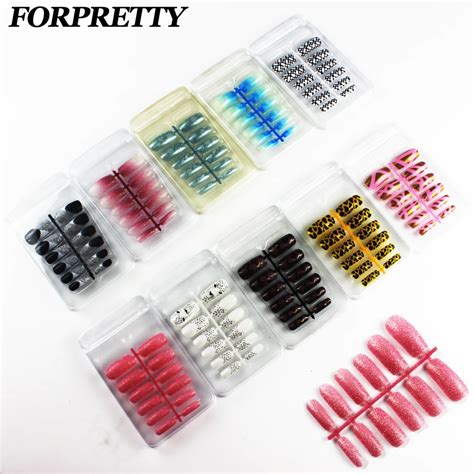 Fake Nails Faux Ongles Nail Tips Unhas Nep Nagels Unghie Finte Press On